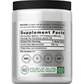 Horbaach Inositol Powder 8 oz Vegan Supplement Vitamin B8